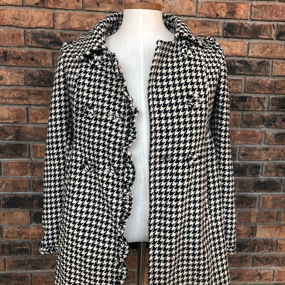 Brownie New York® Houndstooth Jacket ~ Size M